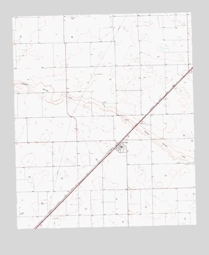 Wellman, TX USGS Topographic Map