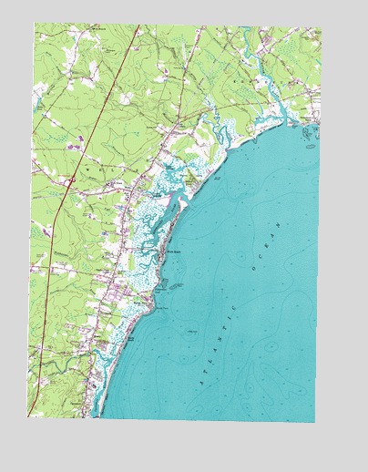 Wells, ME USGS Topographic Map