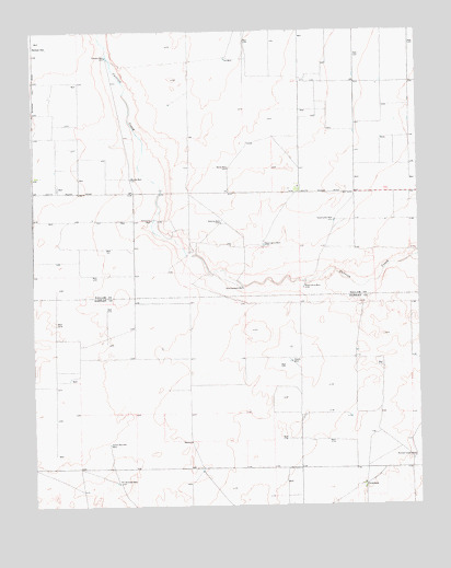 Wells Ranch, TX USGS Topographic Map
