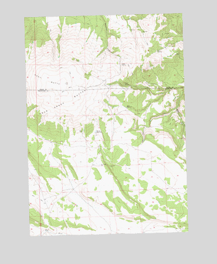 West Butte, OR USGS Topographic Map