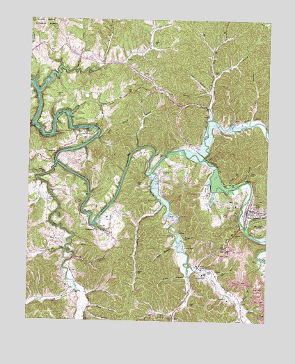 West Liberty, KY USGS Topographic Map