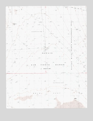 West of Quartzite Mountain, NV USGS Topographic Map