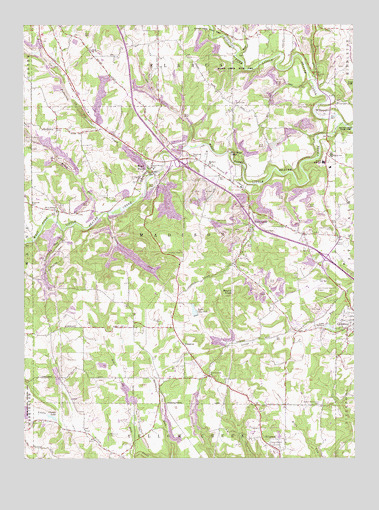 West Point, OH USGS Topographic Map