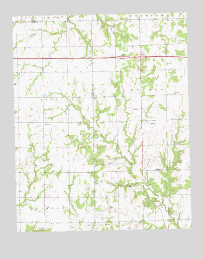West Point, OK USGS Topographic Map