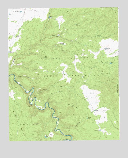 West Poker Mountain, AZ USGS Topographic Map