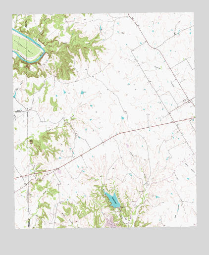 Bono, TX USGS Topographic Map