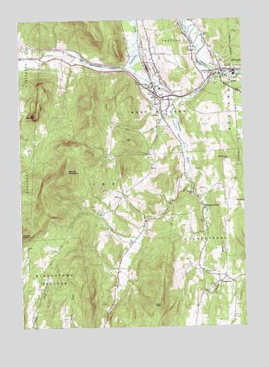 West Rutland, VT USGS Topographic Map