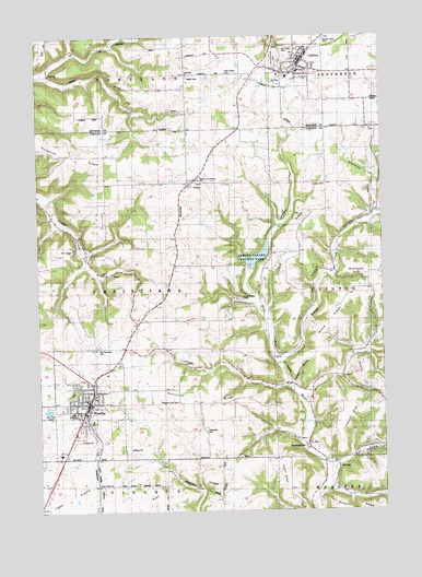 Westby, WI USGS Topographic Map