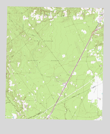 Westcott, TX USGS Topographic Map