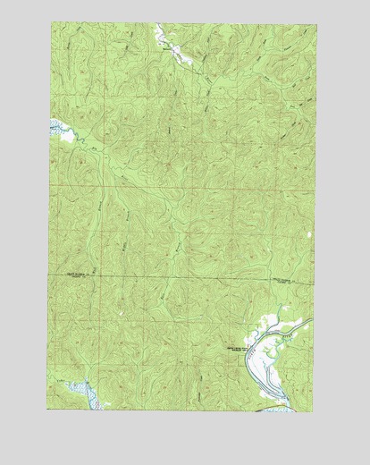 Western, WA USGS Topographic Map