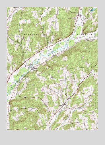 Westford, NY USGS Topographic Map