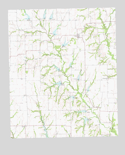Weston, TX USGS Topographic Map
