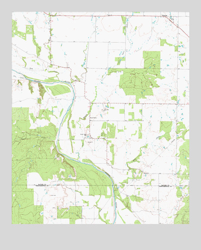 Westover, TX USGS Topographic Map