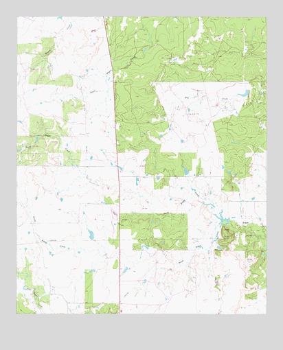 Westover SW, TX USGS Topographic Map