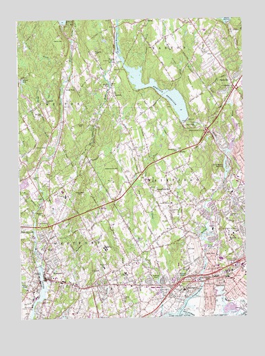 Westport, CT USGS Topographic Map