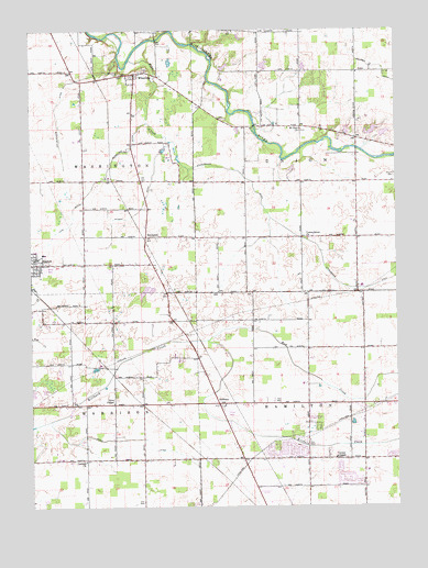 Wheeling, IN USGS Topographic Map