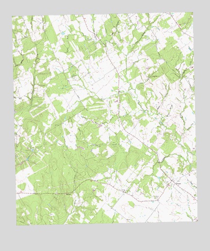 Wheelock, TX USGS Topographic Map