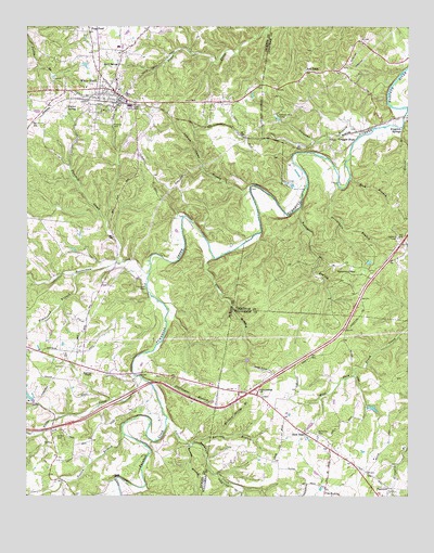 White Bluff, TN USGS Topographic Map