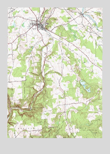 Boonville, NY USGS Topographic Map