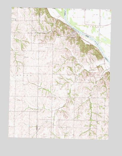White Cloud, KS USGS Topographic Map