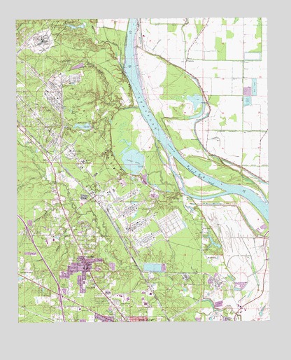 White Hall, AR USGS Topographic Map