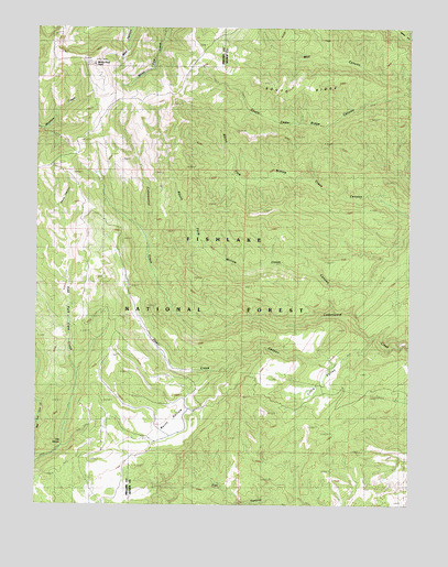 White Pine Peak, UT USGS Topographic Map
