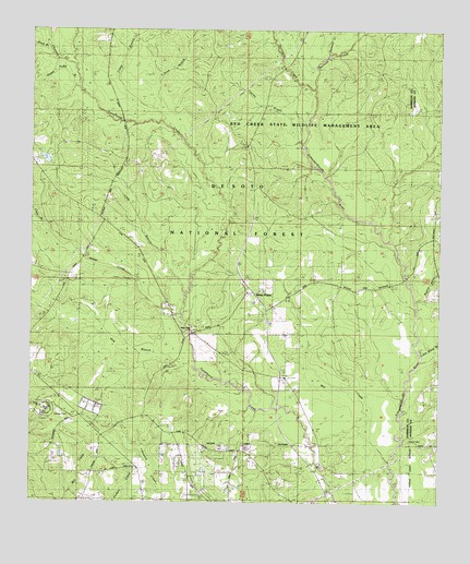 White Plains, MS USGS Topographic Map