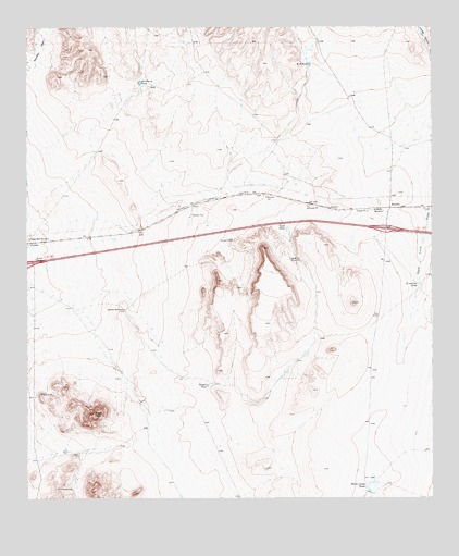 Boracho, TX USGS Topographic Map