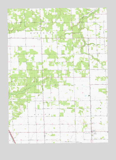 Borculo, MI USGS Topographic Map