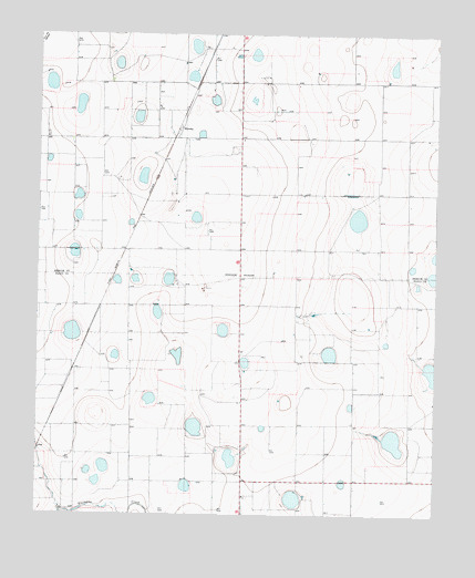 Whiteley, TX USGS Topographic Map