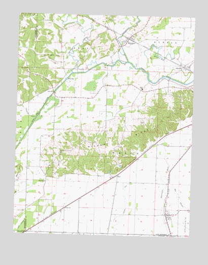 Whitewater, MO USGS Topographic Map