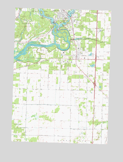 Whiting, WI USGS Topographic Map