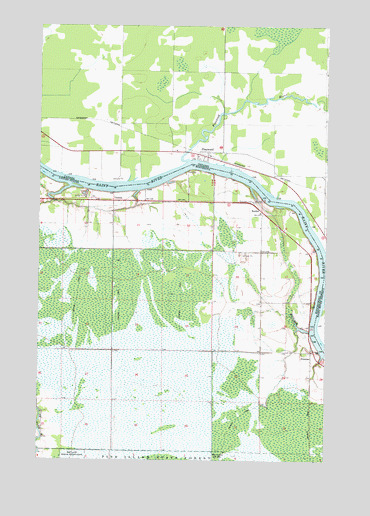 Border, MN USGS Topographic Map