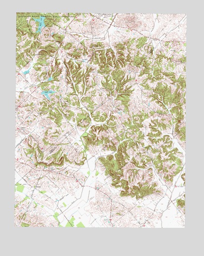 Bordley, KY USGS Topographic Map