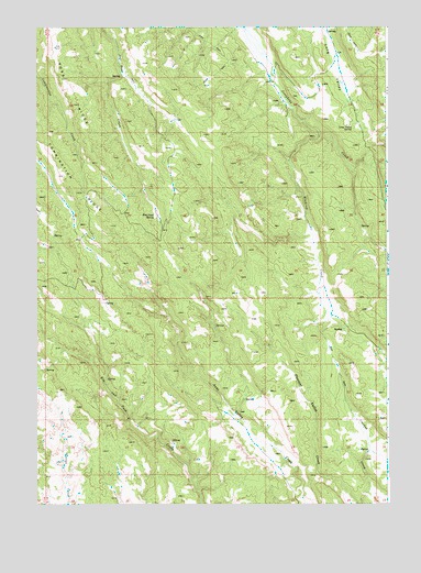 Wickiup Creek, ID USGS Topographic Map
