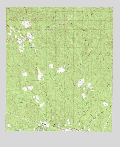 Wiergate, TX USGS Topographic Map