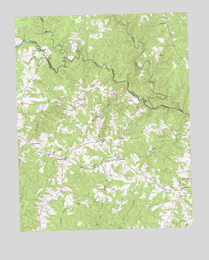 Wightman, VA USGS Topographic Map