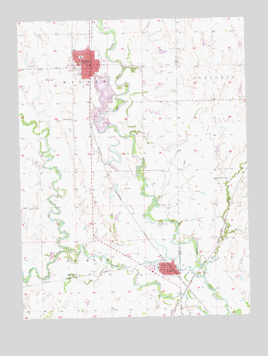 Wilber, NE USGS Topographic Map