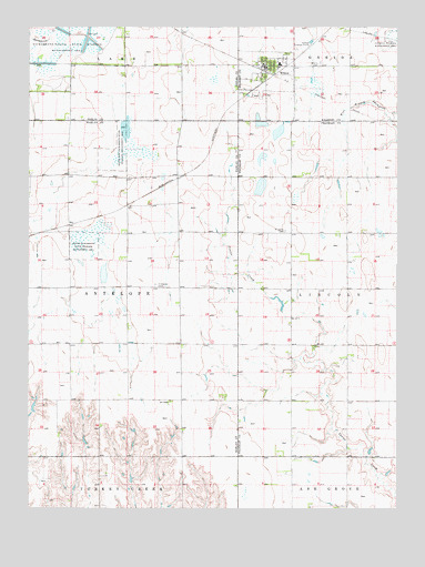 Wilcox, NE USGS Topographic Map