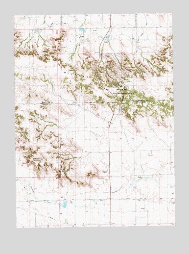 Wildcat Mountain, NE USGS Topographic Map