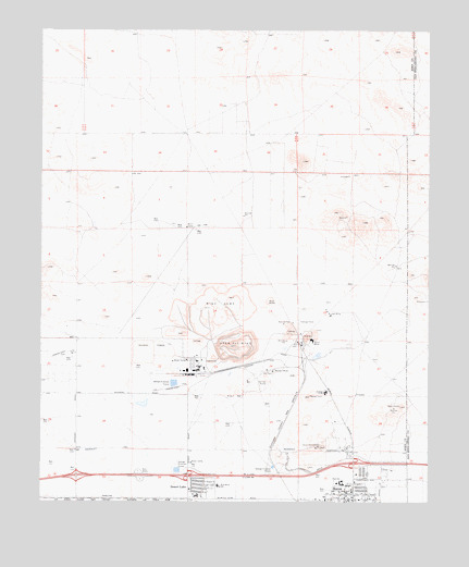 Boron, CA USGS Topographic Map
