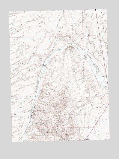 Wilkins, NV USGS Topographic Map