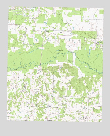 Wilkinson, TX USGS Topographic Map