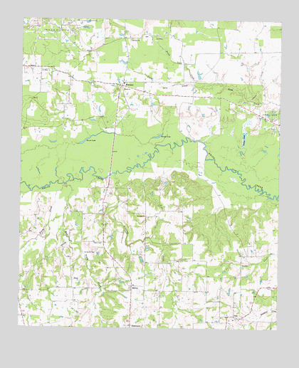 Wilkinson, TX USGS Topographic Map