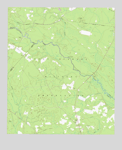Willie, GA USGS Topographic Map