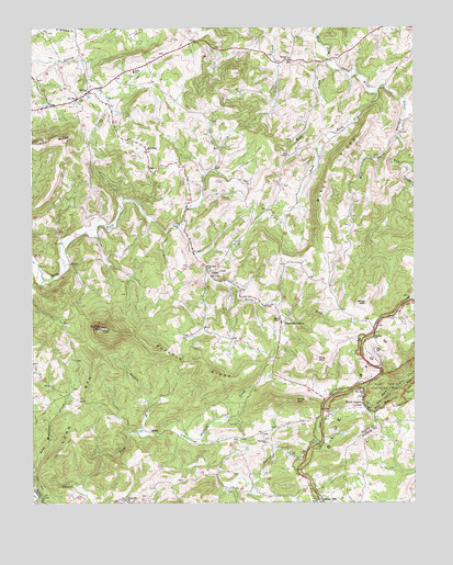 Willis, VA USGS Topographic Map