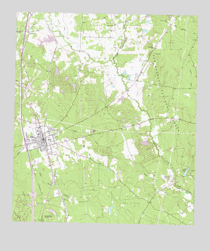 Willis, TX USGS Topographic Map