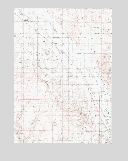 Willowcreek, OR USGS Topographic Map