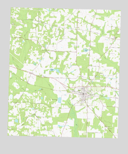 Boston, GA USGS Topographic Map