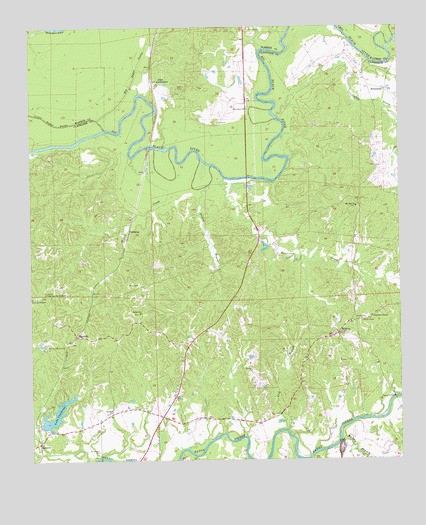 Willows, MS USGS Topographic Map
